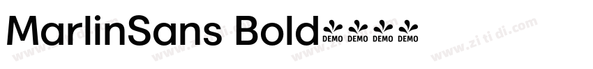 MarlinSans Bold字体转换